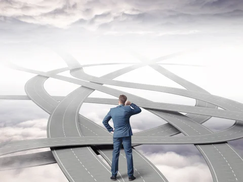 a man choosing right way